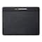 Dacasso Black Leather Conference Pad with Top-Rail Pen Well, 17 x 14 PR-1023 - alternate 1